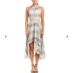 Haute Hippie Halter Maxi Dress